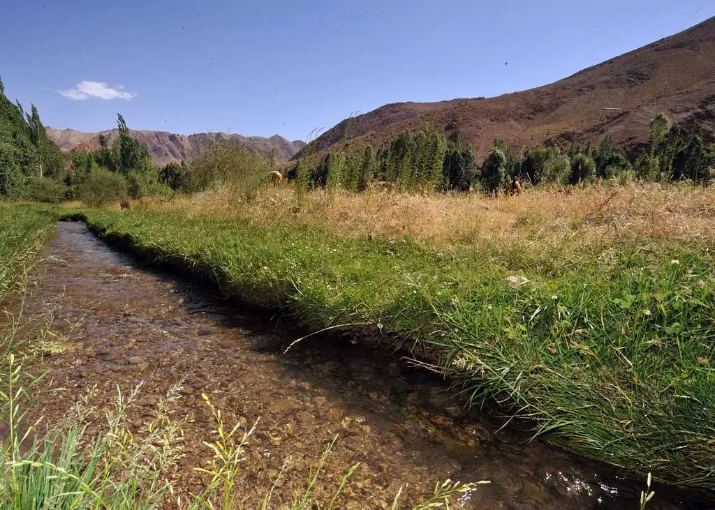 a scenic view of a river in malistan afghanistan