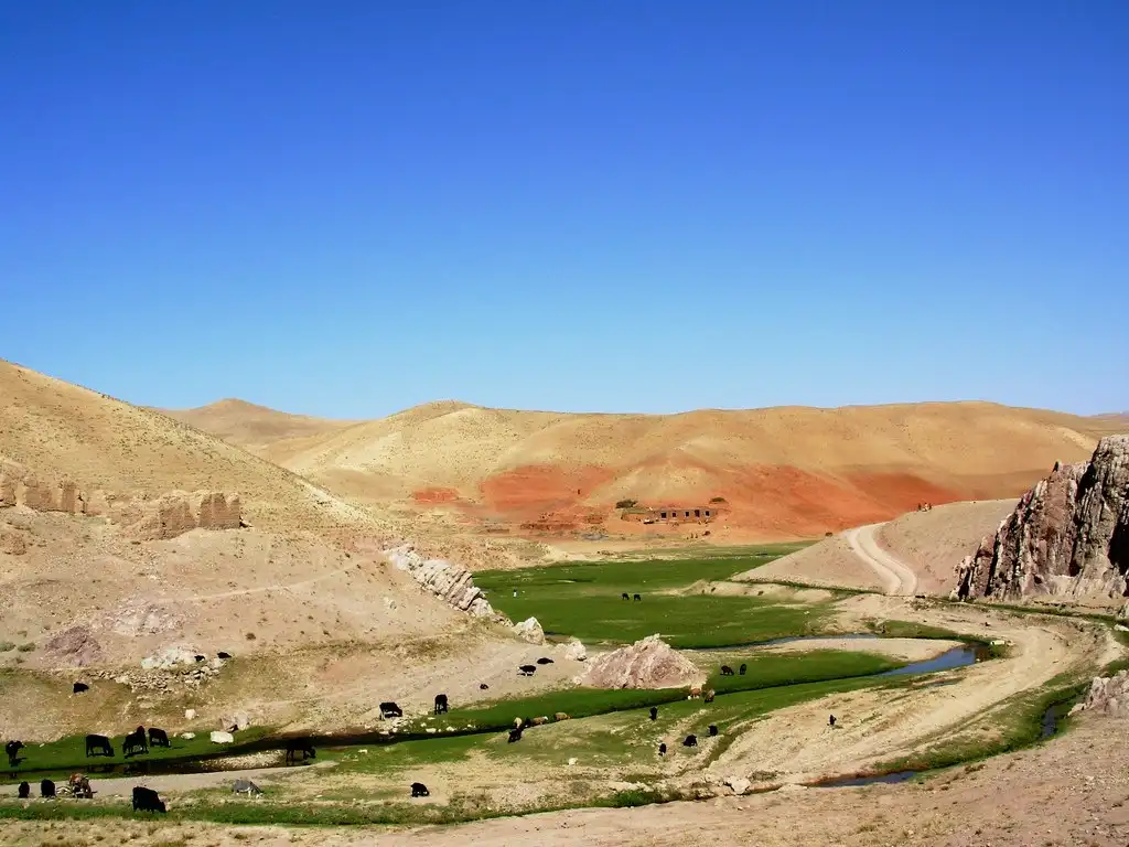 Ghor Province during the summer