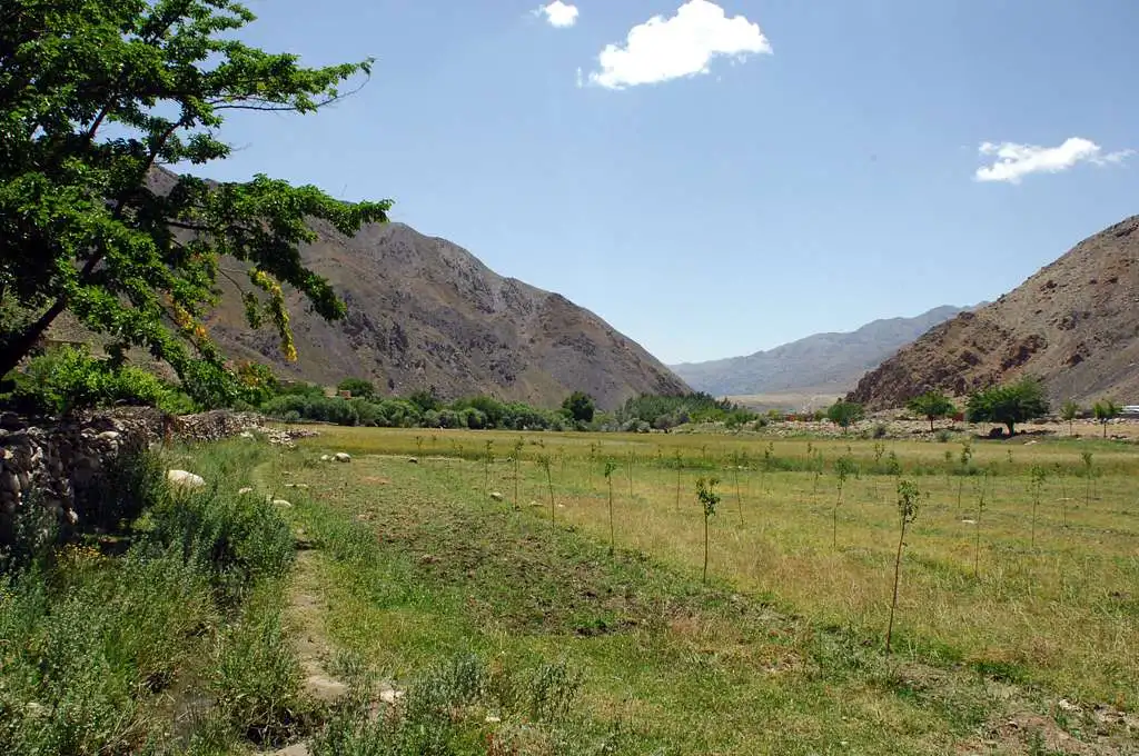 a view of panjshir afghanistan
