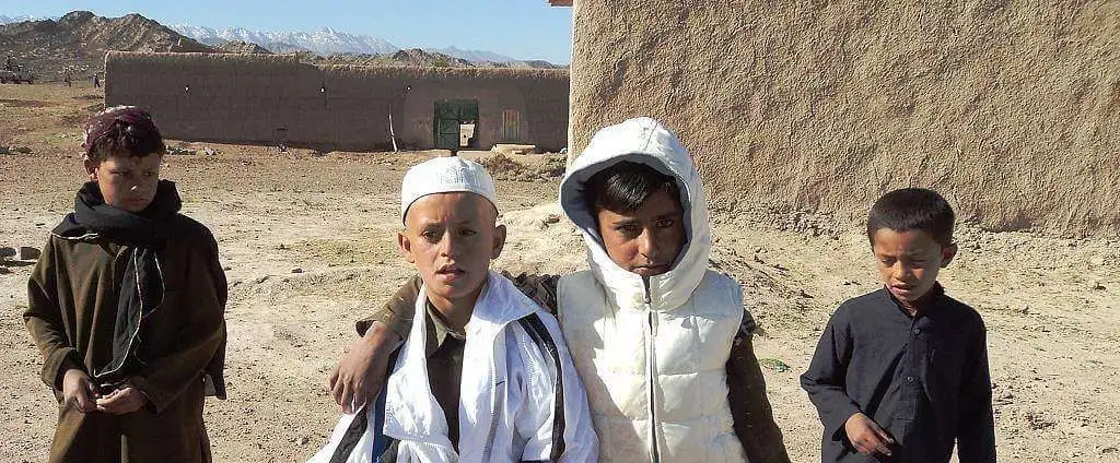 children from charwazi village zormat district paktya