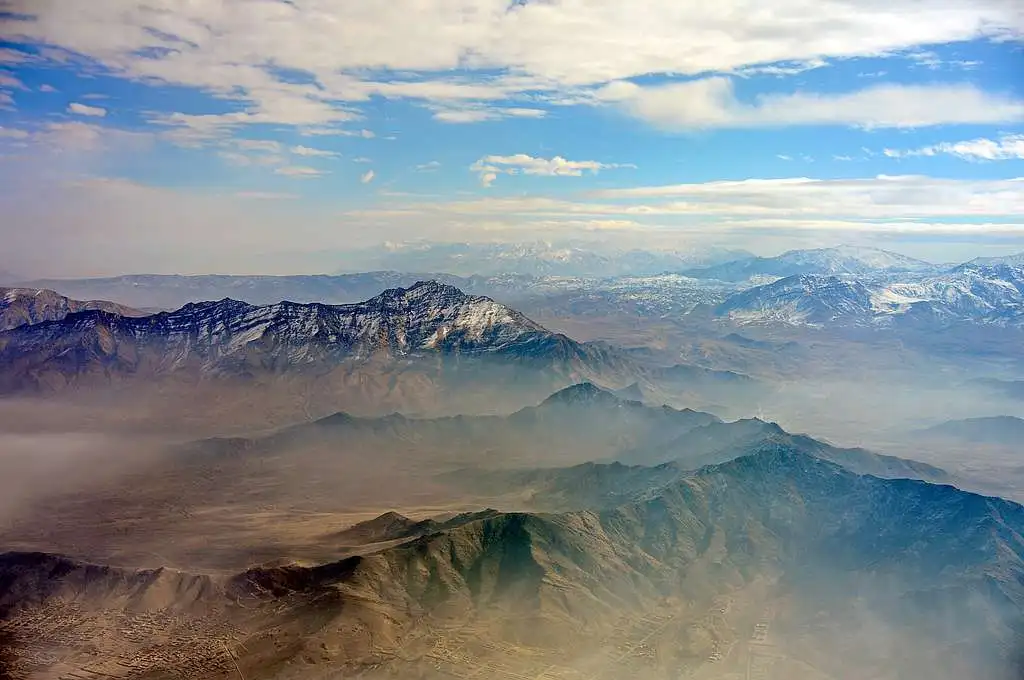 kabul afghanistan mountains during winter