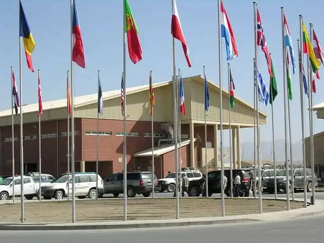 military terminal at kabul international airport