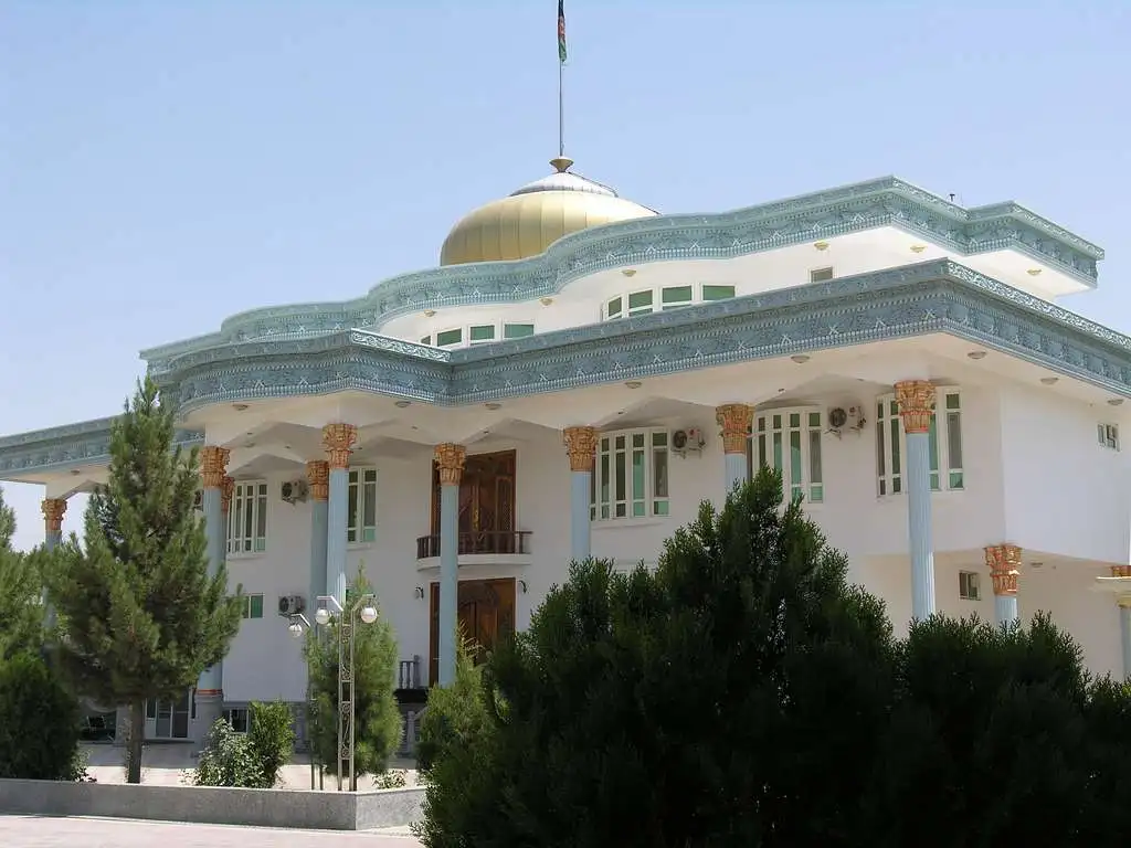 the Governor's Palace in Mazar i Sharif